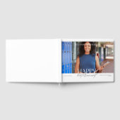 Foto Modern Happy Retirement Party Wit Gastenboek (Volledig)