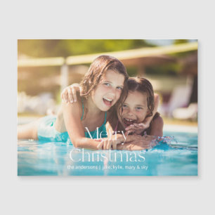 Foto Modern lettertype Kerstmis