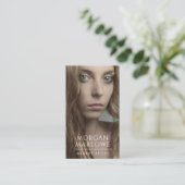 Foto Modern Makeup Artist Visitekaartje (Staand voorkant)