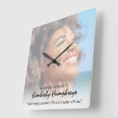 Foto Modern Memorial Vierkante Klok (Hoek)