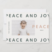 Foto Modern Peace and Joy (Voorkant)
