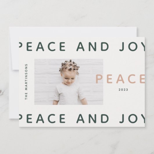 Foto Modern Peace and Joy (Voorkant)
