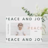 Foto Modern Peace and Joy (Staand voorkant)