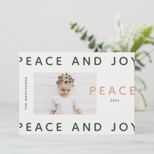 Foto Modern Peace and Joy (Staand voorkant)