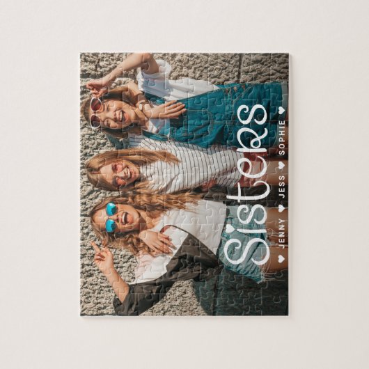 Foto Modern Sisters Legpuzzel (Verticaal)