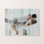 Foto Modern Wedding Save Our Date Legpuzzel (Horizontaal)