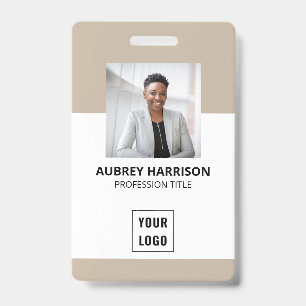 Foto Modern Zakelijk Professioneel Badge