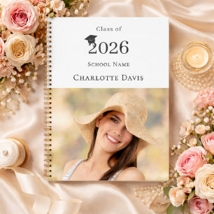 Foto Moderne Afstuderende Klas van 2026 Notitieboek