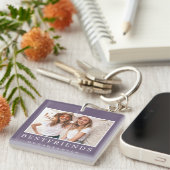 Foto Moderne beste vrienden BFF Sleutelhanger (Voorkant Rechts)