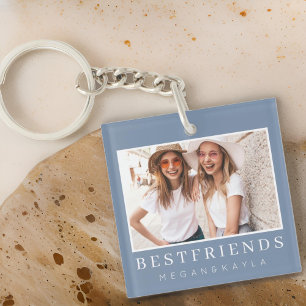 Foto Moderne beste vrienden BFF Sleutelhanger