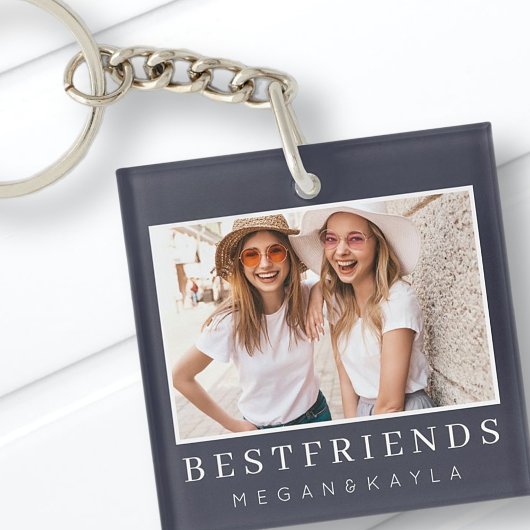 Foto Moderne beste vrienden BFF Sleutelhanger