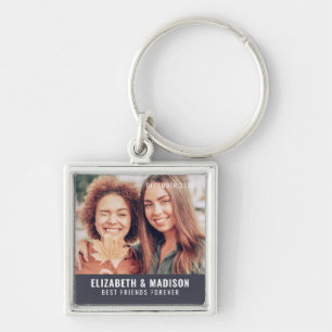Foto Moderne beste vrienden forever BFF Besties Sleutelhanger