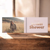 Foto Moderne Hart Roze Bruidsmeisjesfeest Gastenboek