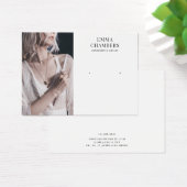 Foto moderne juwelry Designer Visitekaartje (Bureau)