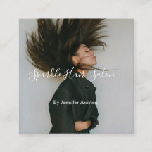 Foto moderne kapsalon kleine bedrijven QR-code