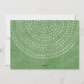 Foto Moderne kerstStippen White Border Happest Feestdagenkaart (Achterkant)