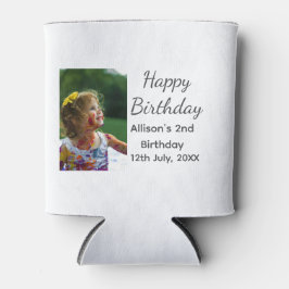 Foto moderne klassieker toevoegen naam datum geluk blikjeskoeler