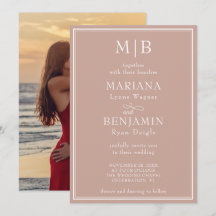 Foto Moderne Minimalistische Boho Roze Trouw