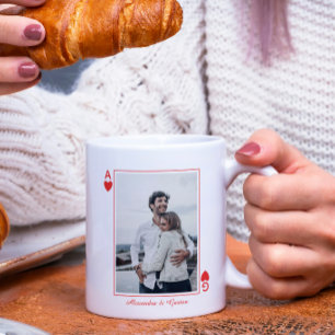 foto moderne minimalistische hartliefde aas eenvou koffiemok