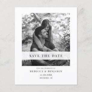 Foto Moderne Save the Date Aankondiging