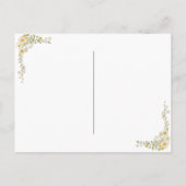 Foto Moderne Typografie Persoonlijke Save the Date Aankondigingskaart (Achterkant)