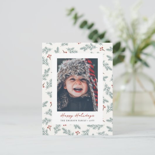 Foto Moderne vakantie Briefkaart (Staand voorkant)