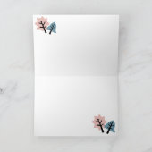 Foto moderne vrolijke kerstfamilie feestdagen kaart (Binnen)