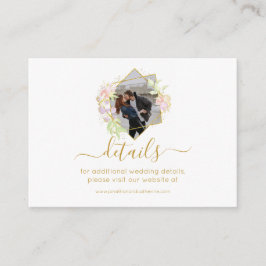 Foto Moderne Waterverf Informatiekaartje