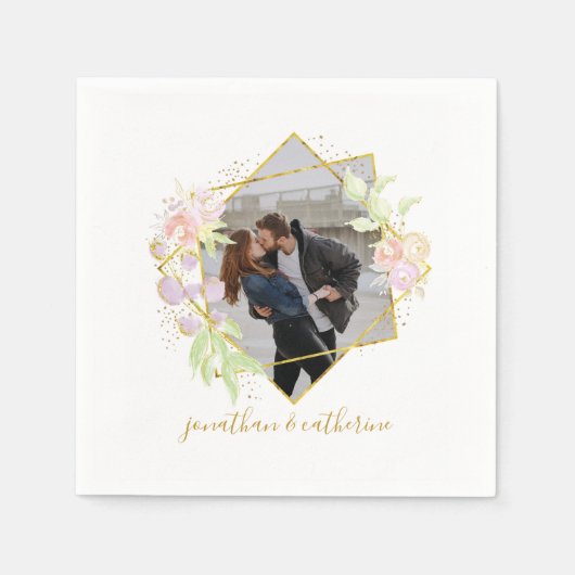 Foto Moderne Waterverf Servet (Voorkant)