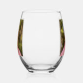 Foto moeder bruid wijnglas zonder voet (Links)