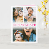 Foto Moederdag Kaart (Gele Bloem)