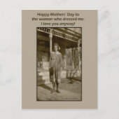  foto Moederdag Kaart (Voorkant)