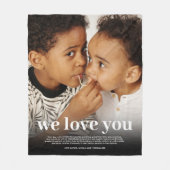 Foto moederdag Mam Beschrijving Fleece Deken (Voorkant)