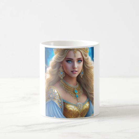 Foto mok met prinses (Center)