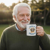 Foto mok met tekst Werelds Beste Opa – Cadeau voor