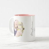 Foto mok - Roze Persoonlijk (Voorkant links)