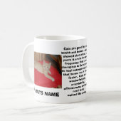 Foto Mok van je kat - Gepersonaliseerd (Voorkant links)