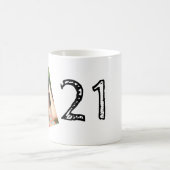 Foto mok voor 21ste verjaardag (Center)