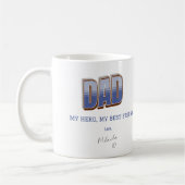 Foto mok voor papa held beste vriend (Links)
