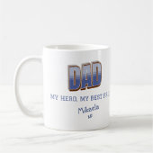 Foto mok voor papa held beste vriend (Links)