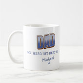 Foto mok voor papa held beste vriend (Links)