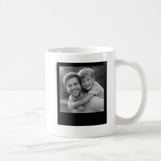Foto mok voor vader en zoon | Vaderdag cadeau (Rechts)