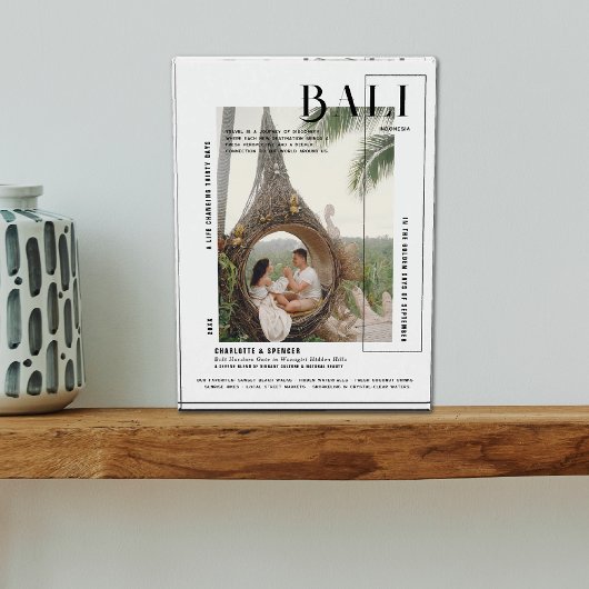 Foto-momentopname | Modern Print Travel Keepsake Fotoblokken