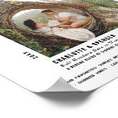 Foto-momentopname | Modern reis-souvenir Poster (Hoek)