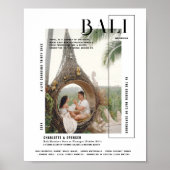 Foto-momentopname | Modern reis-souvenir Poster (Voorkant)