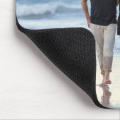 Foto Monogram aanpassen Afbeelding personaliseren Muismat (Hoek)