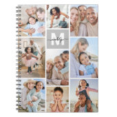 Foto Monogram Afbeelding Notitieboek (Voorkant)