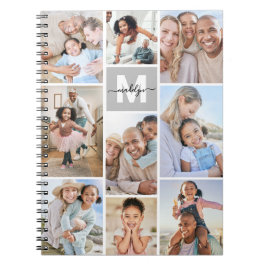 Foto Monogram Afbeelding Notitieboek