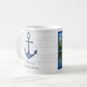 Foto Monogram Beach House Anchor Family Koffiemok (Voorkant links)