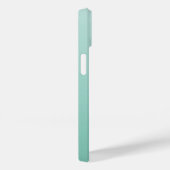 Foto: Monogram Romantic Heart Coodinates Modern Case-Mate iPhone Case (Achterkant / Rechts)